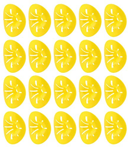 Natudeco 20PCS Bee Catcher Wasp Trap Flower Shaped Pests Catcher Reusable Mini Bee Catcher Wasp Funnel Garden Beekeeping Tools Hornet Hanging for Outside