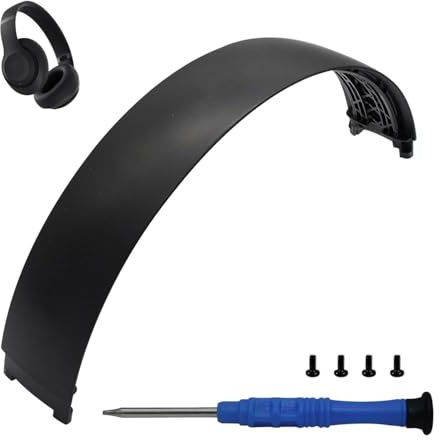 umvowuxa Studio 3.0 (A1914) Bandeau de Remplacement – Kit de Réparation Arceau Compatible avec Studio 3 & 2 sans Fil (B0500/B0501) et Studio Pro (A2924) – Pièces et Accessoires pour Casques (Noir)