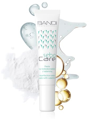 Bandi Crema Anti-imperfezioni con Calamina Acido Azelaico e Zinco Crema Lenitiva e Schiarente per Pelle Acneica Cura delle Imperfezioni e Rigenerazione Cutanea