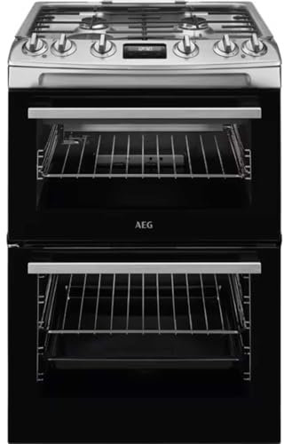 AEG CGX6130ACM 60cm Gas Cooker - Stainless Steel