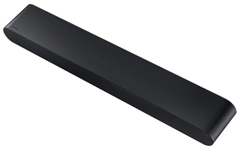 Samsung HW-S60D S-Series All-in-One Soundbar, 5.0ch with Built-in Center Speaker, Wireless Dolby Atmos, SpaceFit Sound, AirPlay/Chromecast