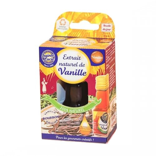Extrait naturel de vanille - Sainte Lucie - flacon 20ml