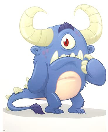 10xSTRONGHOLD Fantasy Zielscheibe: Monster I -30 x 42 cm-wasserabweisend/reißfest; Scheibenauflage für Pfeil und Bogen