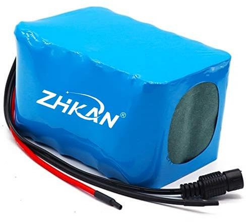 ZHIKAN 24V E-Bike Li-Ion Batterie 8AH 10AH 15AH High Power Batterie Für 50W -500W Ebike, Scooter, Motorrad, Go Kart Motor Mit BMS Anpassung akzeptieren Mit Ladegerät Batterie (24v 10Ah)
