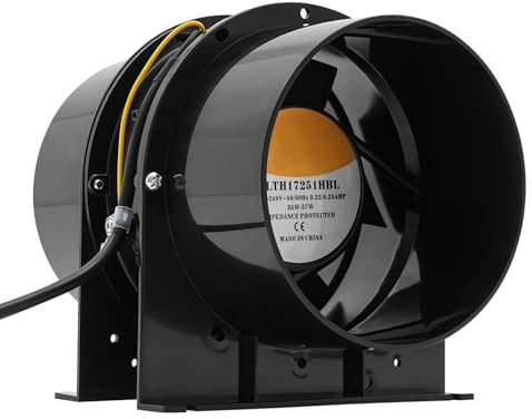 QUIOTUIR 145mm Ventilador Extractor de aire Ventilador de extracción Extractor de aire Extractor de baño Económico Ventilador Extractor Axial Ventilador de extracción de aire Industrial