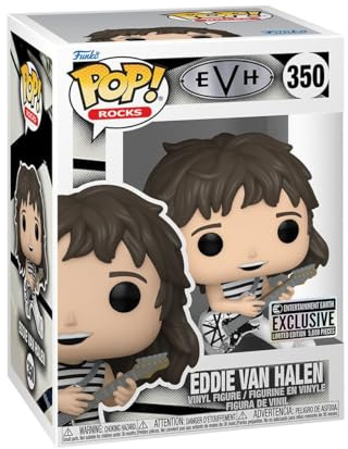 Pop Eddie Van Halen Funko Figurine en Vinyle #350 – Entertainment Earth Exclusive