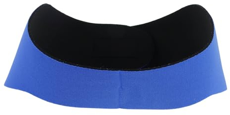 Outanaya Swimming Ear Headband Elastic Swim Headband for Adults Boy Girl Shower Ear Covers to Prevent Water Entry Comfortable Anti-Skid Design in Blue
