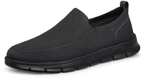 ADQ Mens Loafer Flat Slip On Walking Shoes Mesh Breathable