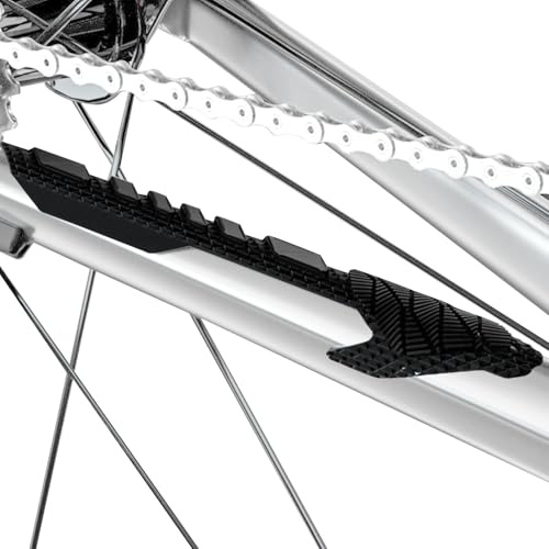 Protector de cadena para bicicleta - Protección universal, cubierta horizontal de silicona, protección anti-impacto con diseño del | Accesorio para bicicleta duradero para ciclismo