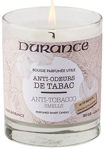 Durance Duftkerze gegen Tabak-Geruch - Kerze - Duftkerze - Holzig, leicht würzig - 3312131, 4891970031