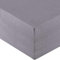 aqua-textil Royal Spannbettlaken Boxspringbett Wasserbett 140x200-160x220 cm dunkel grau 210g/qm Jersey Mako Baumwolle Elasthan Spannbetttuch