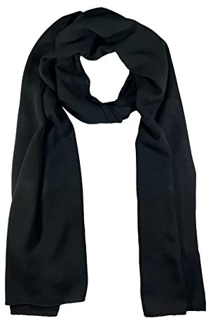 WESTEND CHOICE Ladies Scarves Women Large Crepe Rayon Scarf Shawl Head Scarf Stole Neck Wrap women's scarves & wraps 180x65 cm