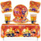 Geburtstag Party Set, 41 Stück Partygeschirr Set Geburtstag, Geburtstag Deko Set, Kindergeburtstag Tischdecke Servietten, Schöne Thematische Geburtstag Set