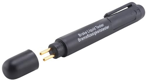 Spactz 1 PCS Digital Brake Fluid Tester Brake Fluid Moisture Analyzer with 5 LED Indicators