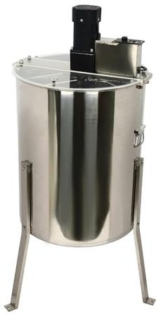 140W Electrical Honey Extractor / Separator, Honey Extractor, Honeycomb Spinner ,Hand Wash (Accessible Auxiliary Tools),with(4*Small Frames, 4*Standard Frames)