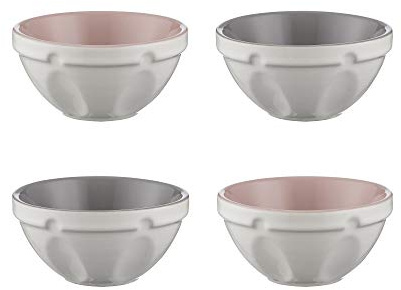 Mason Cash Innovative Kitchen Set of 4 Off-White 10 cm Mini Bowls