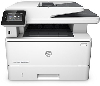 HP LaserJet Pro M426fdn Multifunction Laser Printer with Built-in Ethernet & Duplex Printing (F6W14A) (Renewed)