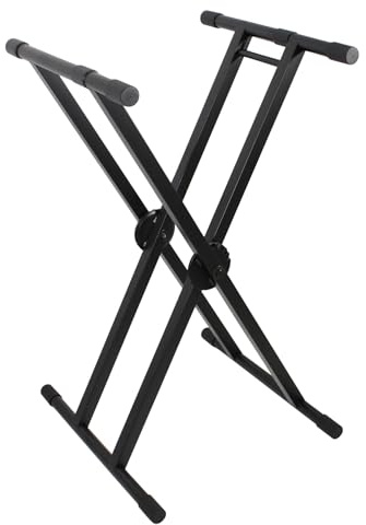 ProX X-KSD200 DJ Case/Keyboard Stand Double X Style W/Ergo Easy Lock