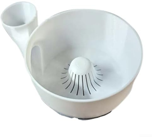 Cuenco limpiador de frutas, lavadora de frutas, giratorio de lavado de frutas, cuenco portátil para lavar verduras, 11 x 14 x 5,5 cm