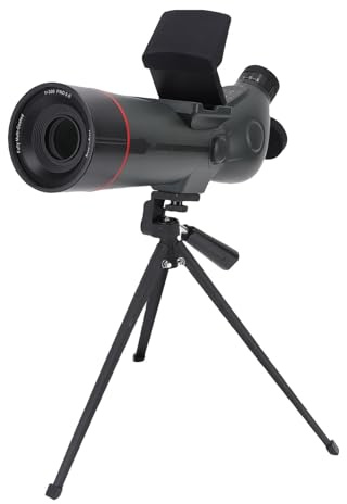 Tixiyu Cannocchiale con Zoom Digitale 4K per Birdwatching Telescopio a Doppio Schermo con Treppiede Batteria da 4500 MAh