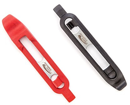 Feedback Sports Fahrradreifen-Hebel-Set mit Stahlkern, 2 Stück, Reifenentferner-Werkzeug