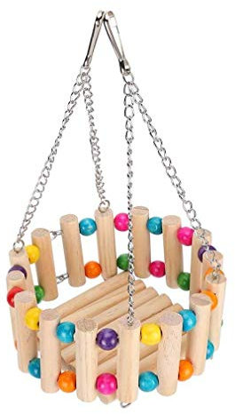 Nicfaky Bett Haus HäNgematte - Kleintier Schaukel Spielzeug Korb Schaukel für Rennmaus Ratten Papagei