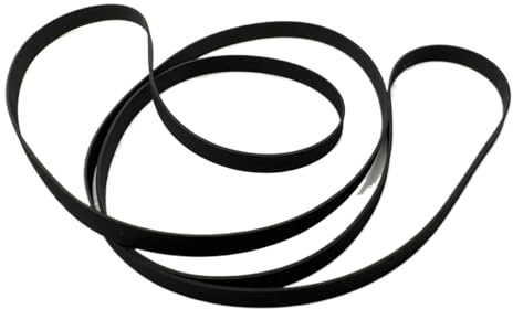 1 correa de transmisión plana de 5mm de grosor y 0,6mm de ancho for reproductor de discos de vinilo LP, fonógrafo, gramófono, correa de transmisión for tocadiscos ( Color : Fold Length 210mm )