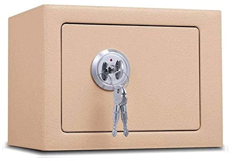 Tresor Feuerfest Wasserdichter Tresor Tresor Schrank Tresor Tresor Tresor Kleiner Schlüssel Sparbüchse Büro Zuhause - Mehrfarbig - Mu