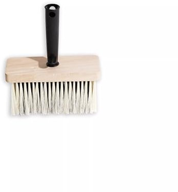 Tadessi Quast - Cepillo de techo para empapelar y pintar con soporte para cubo, ideal para trabajos de empapelado y imprimación