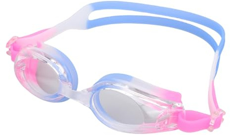 RASTKY Lunettes de Natation HD Transparentes Anti-buée pour Garçons et Filles Débutants, Ajustement Confortable pour Toutes les Formes de Visage avec Protection UV, Lunettes de Natation pour Enfants