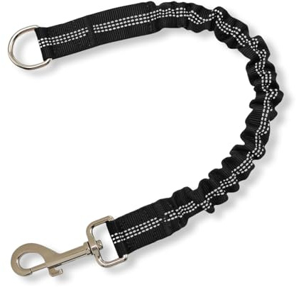 Targonix Guinzaglio Bungee per cani, ammortizzatore, guinzaglio per cani, con cuciture riflettenti, elastico in nylon, per passeggiate, allenamento e auto