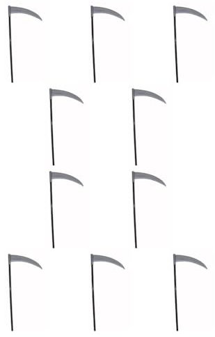 Courtieyeardceastea 10 Pieces Halloween Dressing Accessories Party Supplies Simulation Trident Axe Sickle Costume Prop Clothes Accessory Sickle
