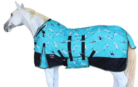 Challenger 1200D Turnout Lightweight Rain Horse Winter Blanket Sheet 3B101