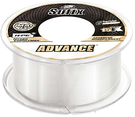 Sufix Unisex-Erwachsene 604-112 Angelschnur, farblos, 12 lbs