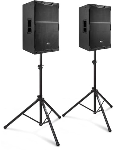 Power Dynamics PDY215A - Altavoz Activo Bluetooth DSP 15 800W Color Negro