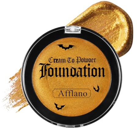 Gold Face Body Paint Creme Metallic Eye Black Full Coverage Foundation Bodypaint Make up for Adulti Bambini Misciable Impermeabile Gold Face Painting for Halloween Special SFX Cosplay Palcoscenico