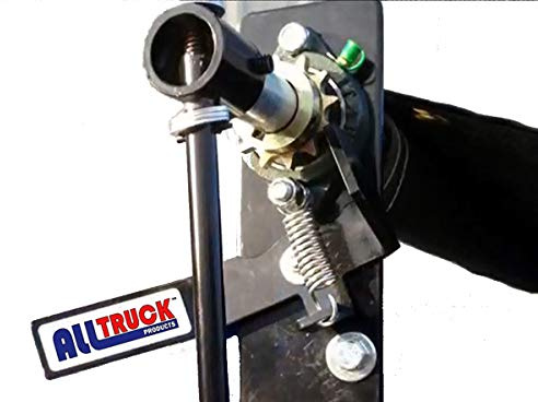 Cab Level 6'6 x 18' Hand Crank Kit with Black Mesh Tarp for Dump Truck or Trailer by All Truck Products