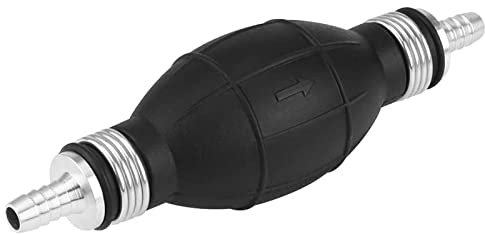 8mm Pompetta aspirazione per diesel Pompa Manuale Carburante Petrol Gasolio Pompa Lampadina Sifone Trasferimento Liquidi Benzina Fuel per automobile barca moto Combustibile