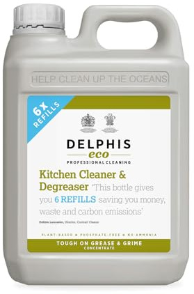 Delphis Eco Kitchen Cleaner & Degreaser 2L Concentrate Refill | Plant Based