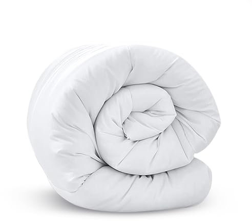 AMEHA Double Duvet 10.5 Tog Anti Allergy Quilt Hollowfibre Duvet Double All Season Quilts - UK Made