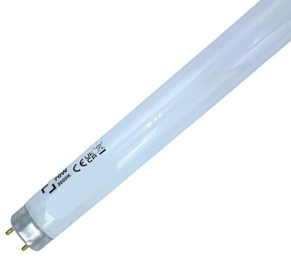 DSTOCK60 - Lampadina tubo fluorescente - neon T8 70 W 830 G13 6200 lm = 70 W Ø2,8 cm bianco caldo 3000 K - 180 x 2,8 cm