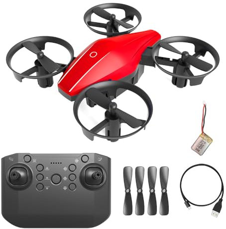 Tiardey High Speeds Rotation Mini Drone with 3D Flip Headless Mode RC Drone Quadcopter with Throw to Go