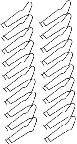 YARNOW 20piezas Hebillas De Fijación Para Soportes De Invernadero Accesorios De Bricolaje