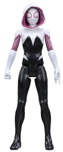 SPIDER-MAN Marvel Titan Series Ghost-Spider Action Figure, 12-Inch-Scale (30 cm) Super Hero Toys for Kids Ages 4+