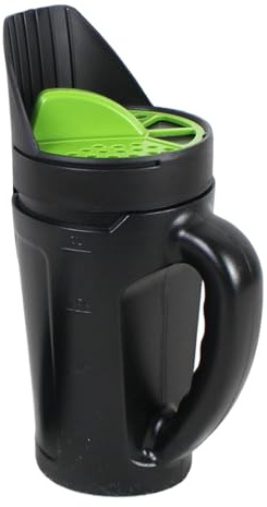 Spargitore portatile per prati e fertilizzanti da giardino per erba e materiali invernali, con aperture regolabili, strumento multiuso da giardino