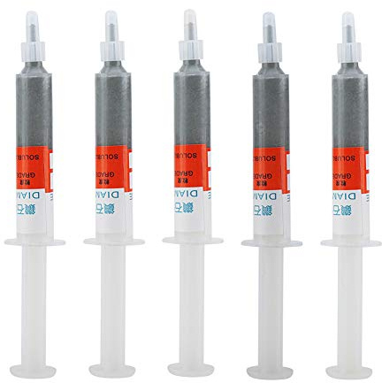 Aramox Diamantslipande Polerpasta, 5 St/set Lapping Compound Grit W0.5-W40, Effektiv, Bekväm Spegeleffekt, Idealisk för Jade, Klockor och Klockor, Tändare, (W10 (1000 mesh vanlig polering))
