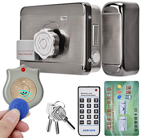 Télécommande Serrure de Porte Contrôle d'accès électronique Télécommande Intelligente Verrou Simple 12 V