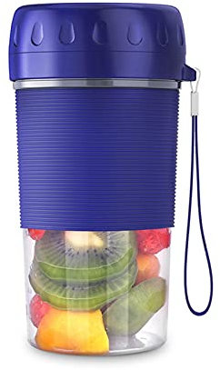 Yeeda Electric Mixer Bottles | Fresh Juice Mixer Cup Smoothie Maker USB Rechargeable - 4 Stainless Steel Blades, Multifunctional Juice for Office, Sports, Travel, Gym