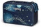 ergobag Maxi Mäppchen Set 40-Teilig, Lyra Bunt- und Filzstifte, Kleingeld Fach, Lineal, Schere RaumfahrBär - Dunkelblau
