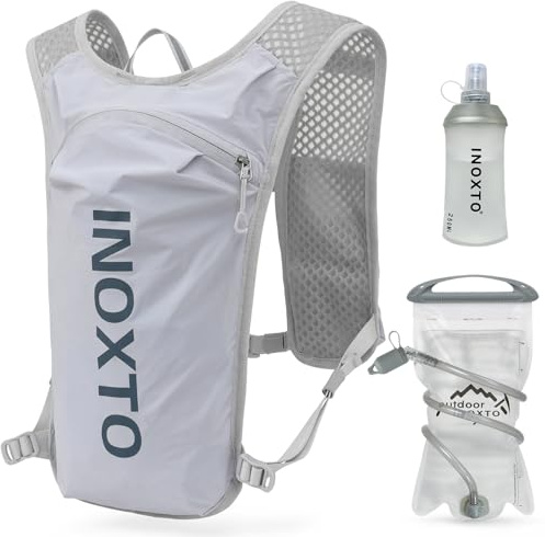 INOXTO Sac d'hydratation léger 5L,adapté à la randonnée en Plein air,Marathon, compétition Cycliste, Gilet d'hydratation d'alpinisme,Hommes et Femmes